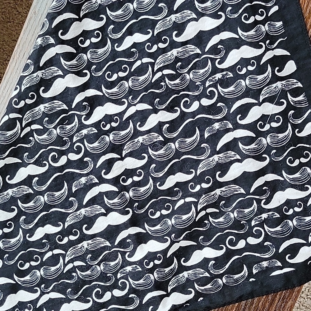 Mustache Scarf